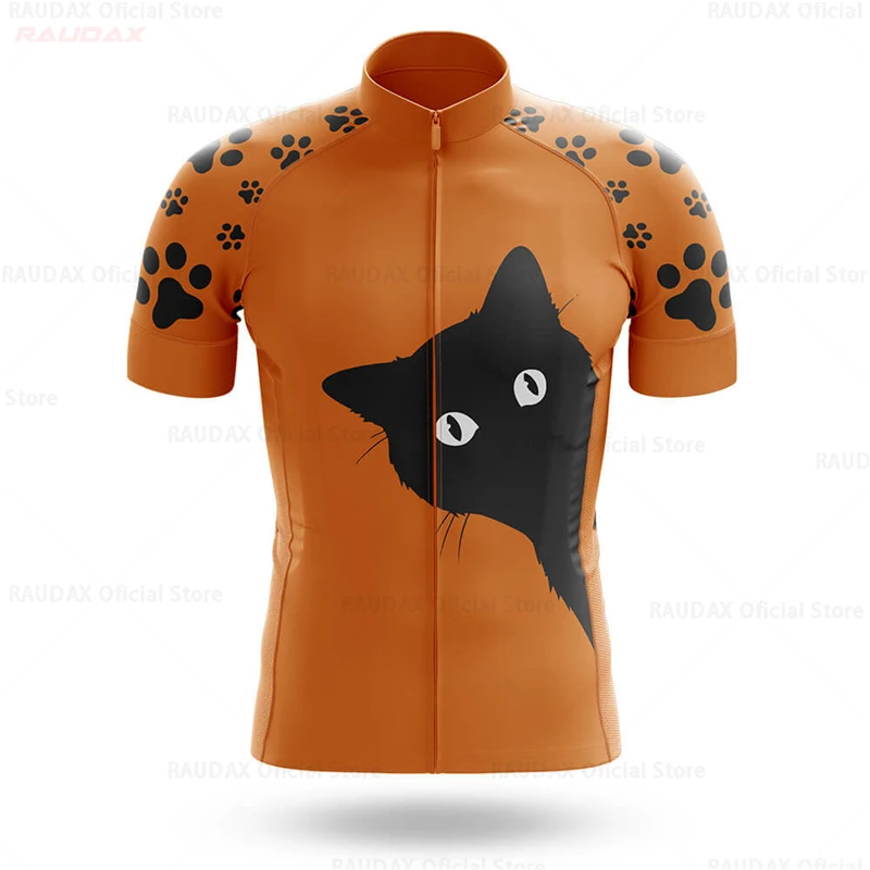 Męski strój kolarski koszulka i spodenki z nadrukiem Cycling jersey 4