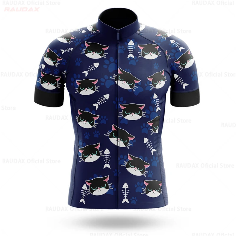 Męski strój kolarski koszulka i spodenki z nadrukiem Cycling jersey 5