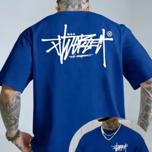 Męski t-shirt z bawełny z krótkim rękawem 2