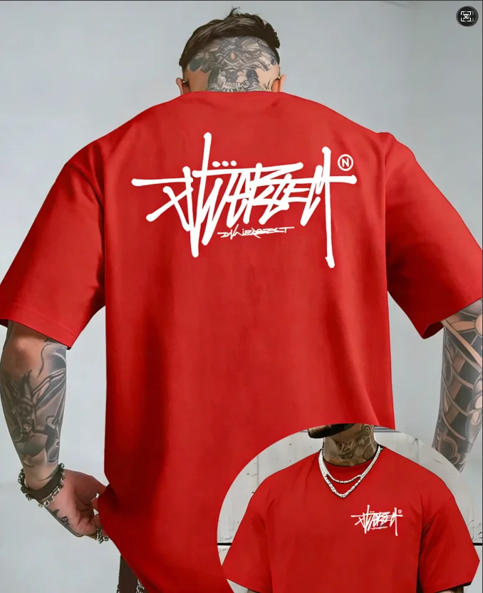 Męski t-shirt z bawełny z krótkim rękawem 6