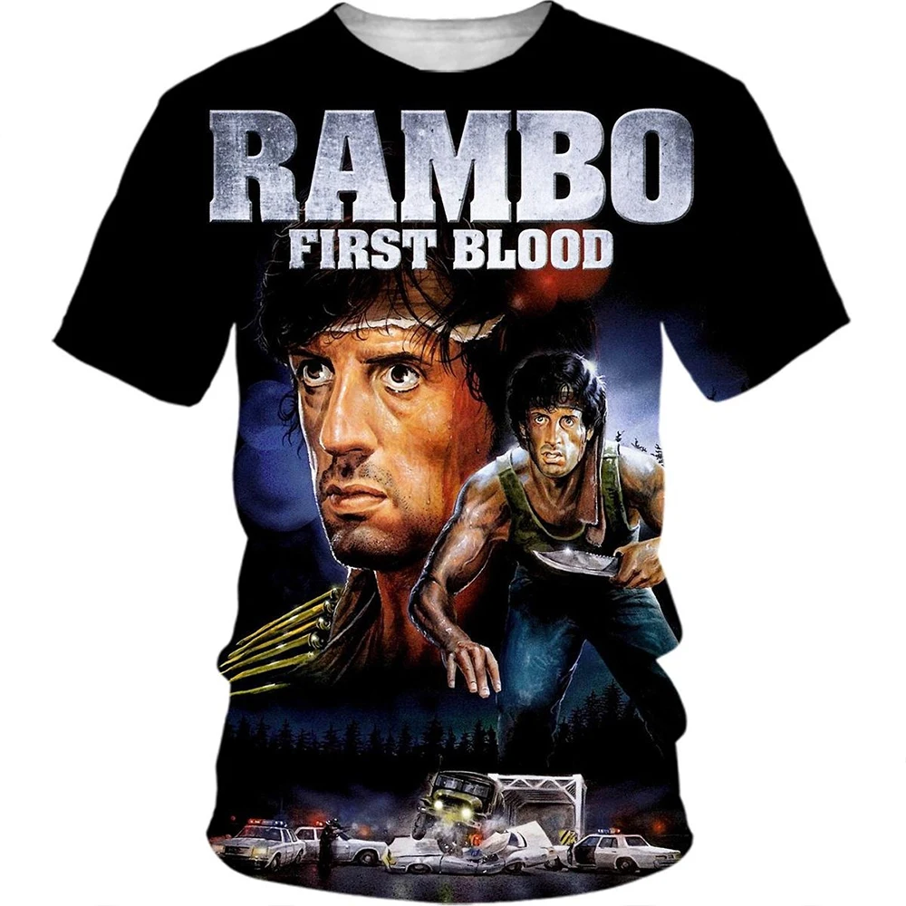 Męski t-shirt z nadrukiem 3D z autem sportowym 1