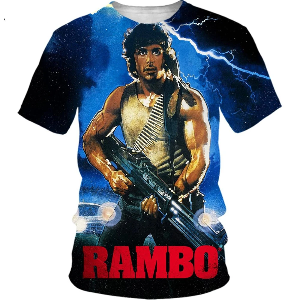 Męski t-shirt z nadrukiem 3D z autem sportowym 3
