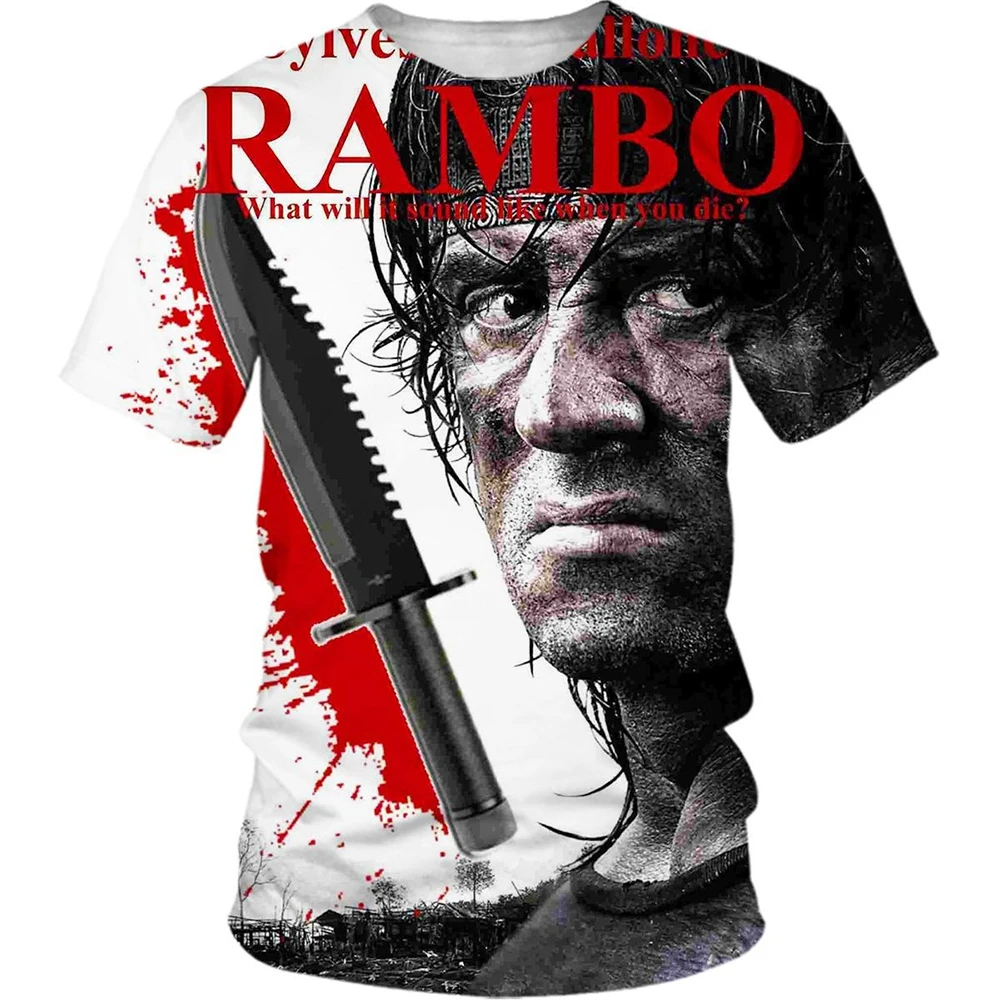 Męski t-shirt z nadrukiem 3D z autem sportowym 5