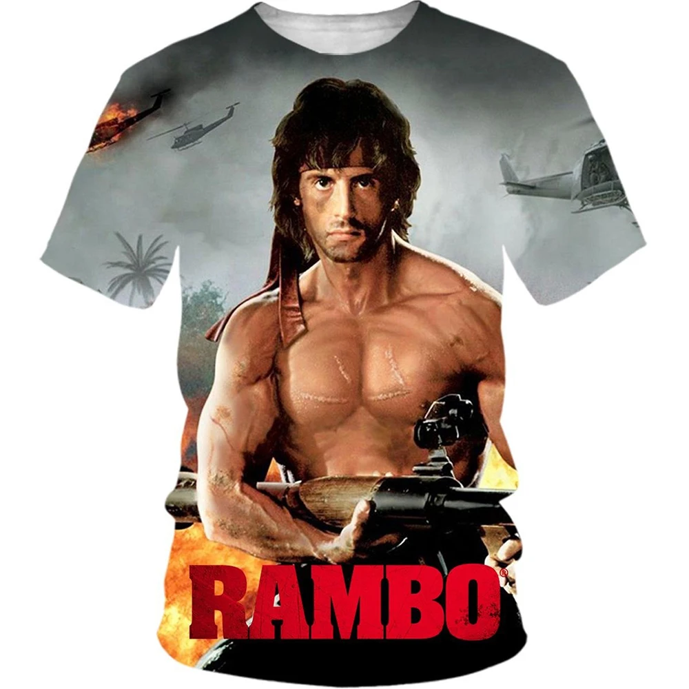 Męski t-shirt z nadrukiem 3D z autem sportowym 8