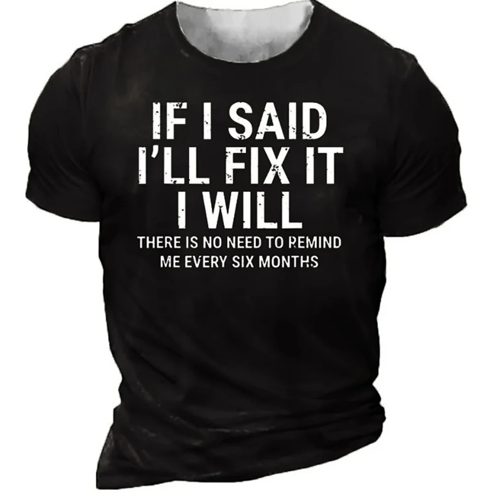 Męski t-shirt z nadrukiem 3D i napisem S49tx6057
