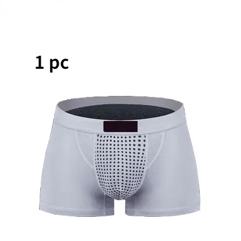Męskie bokserki magnetyczne z 22 wzmocnionymi magnesami Szary