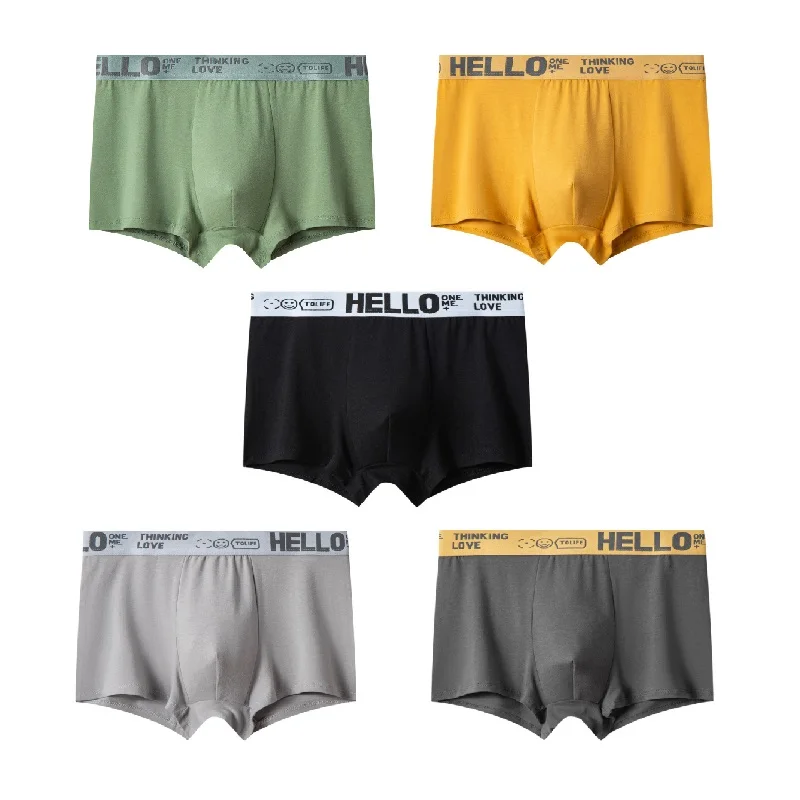 Męskie bokserki oddychające szybkoschnące zestaw Set