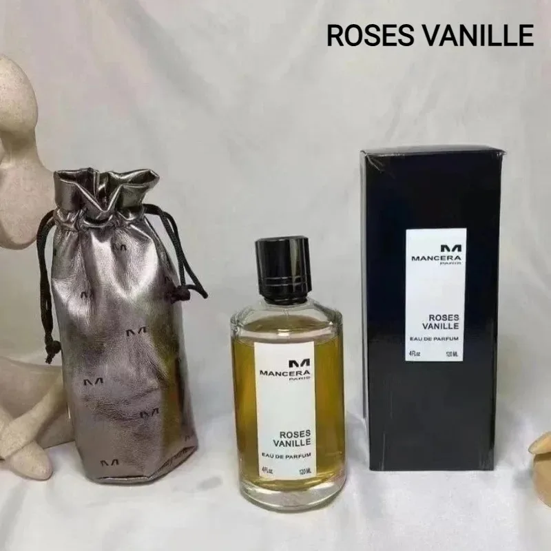 MANCERA Cologne 120 ml - męskie perfumy o orientalnym zapachu Czarny