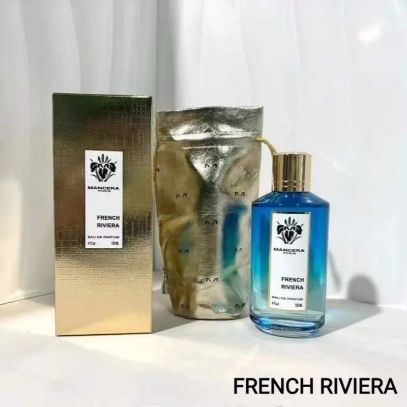 MANCERA Cologne 120 ml - męskie perfumy o orientalnym zapachu Niebieski