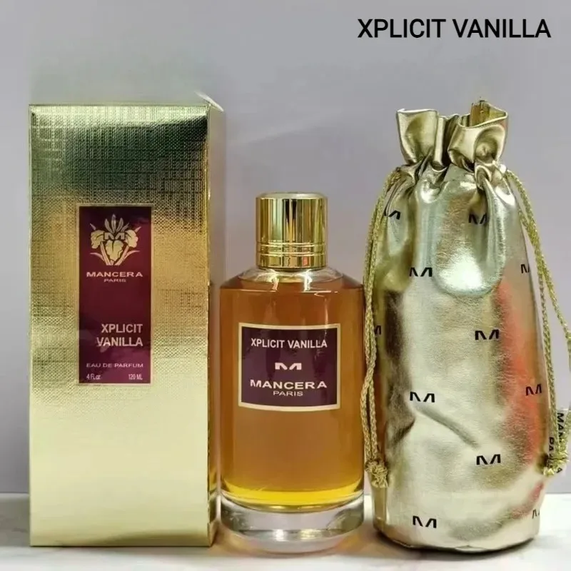 MANCERA Cologne 120 ml - męskie perfumy o orientalnym zapachu żółty