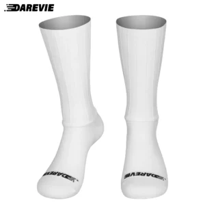 Męskie skarpetki rowerowe DAREVIE Aero, oddychające i antypoślizgowe Areo socks