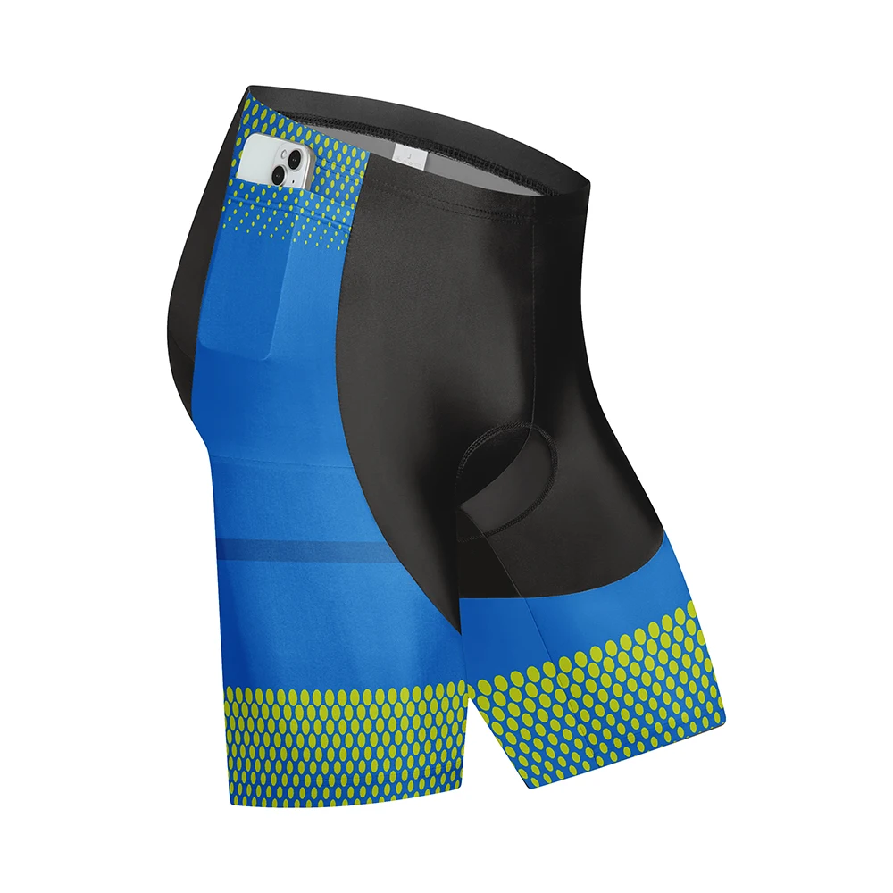 Męskie spodenki rowerowe MTB z żelową wkładką 9D 20241225kd 11