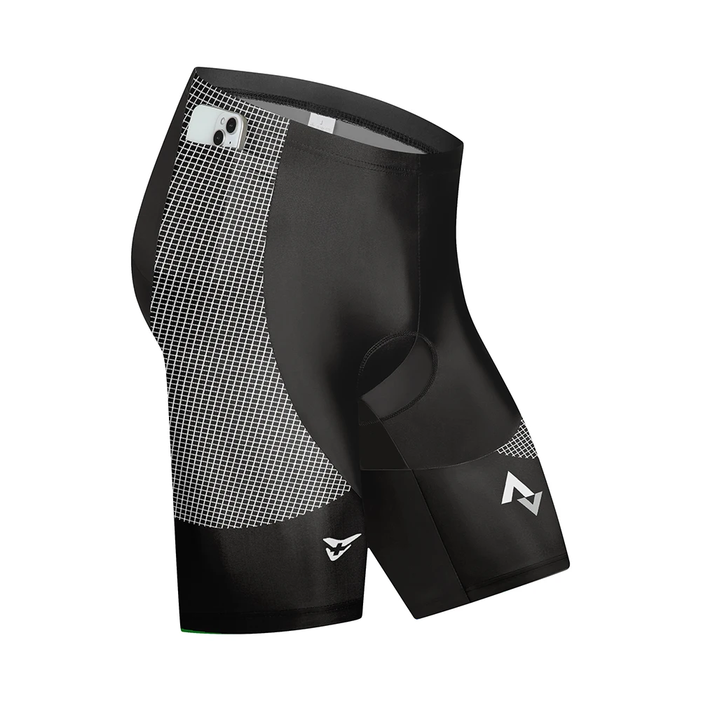 Męskie spodenki rowerowe MTB z żelową wkładką 9D 20241225kd 13