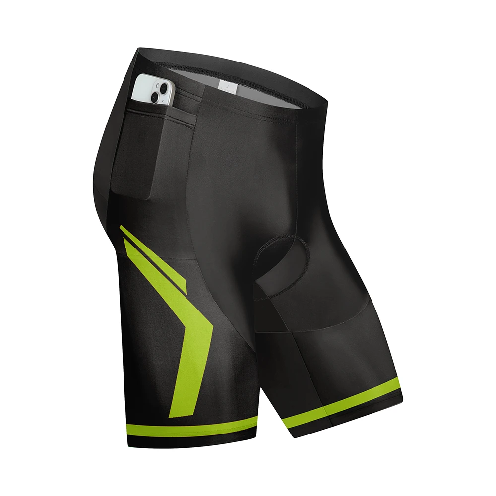 Męskie spodenki rowerowe MTB z żelową wkładką 9D 20241225kd 14