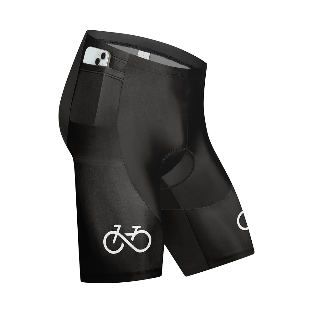 Męskie spodenki rowerowe MTB z żelową wkładką 9D 20241225kd 16