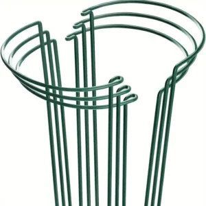 Metalowe podpórki do roślin półokrągłe - zestaw 6 szt. Beżowy
