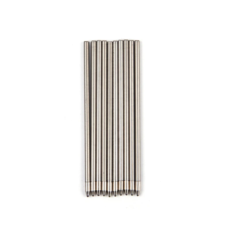 Metalowe wkłady do długopisów Diamond Crystal 0,5 mm, 10 sztuk Kolorowe