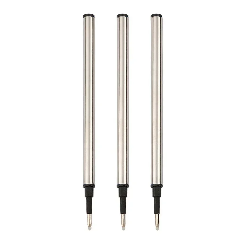 Metalowe wkłady do długopisów kulkowych 0,5 mm - 11 cm Czarny