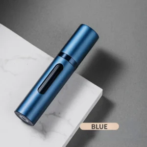 Mini atomizer do perfum 5/8ml – podróżna butelka z rozpylaczem wielokrotnego napełniania Niebieski