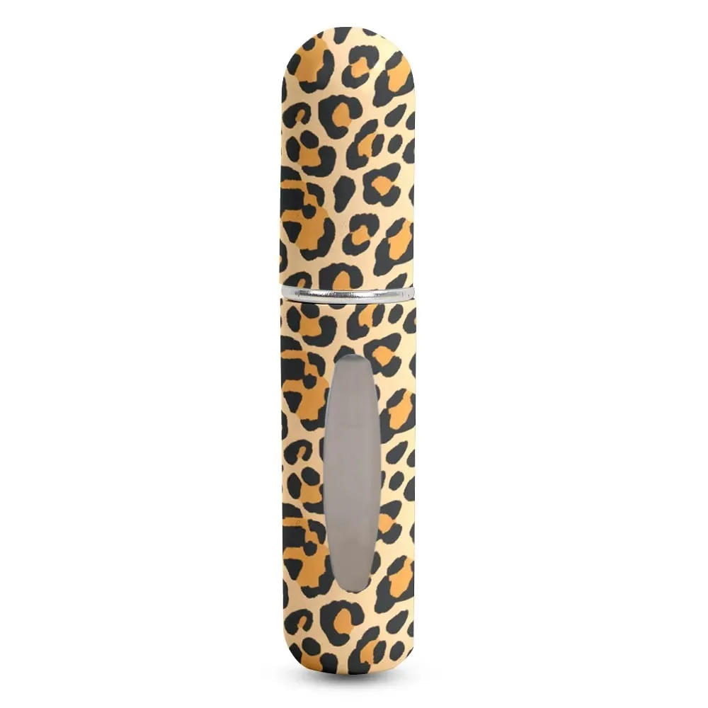 Mini atomizer do perfum na podróż — butelka wielokrotnego napełniania 5 ml Khaki