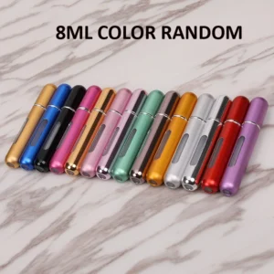 Mini atomizer do perfum wielokrotnego napełniania Jasnozielony