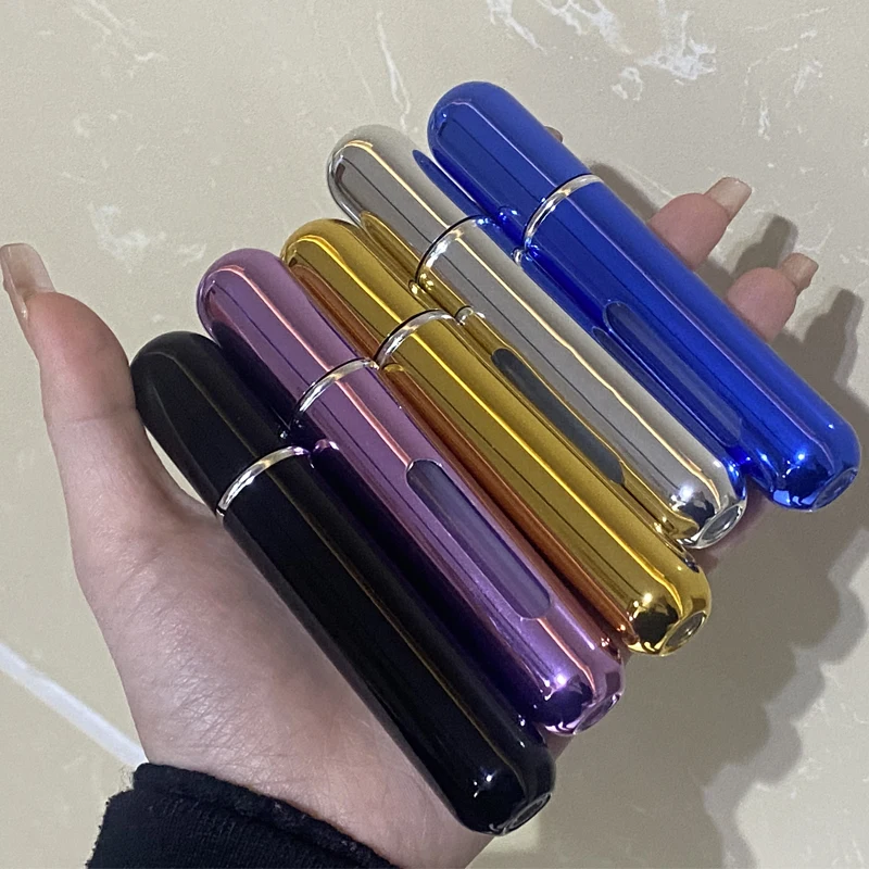 Mini atomizer do perfum wielokrotnego napełniania Jasnożółty