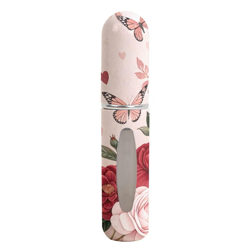 Mini atomizer do perfum 5 ml do napełniania od dołu Jasnoszary