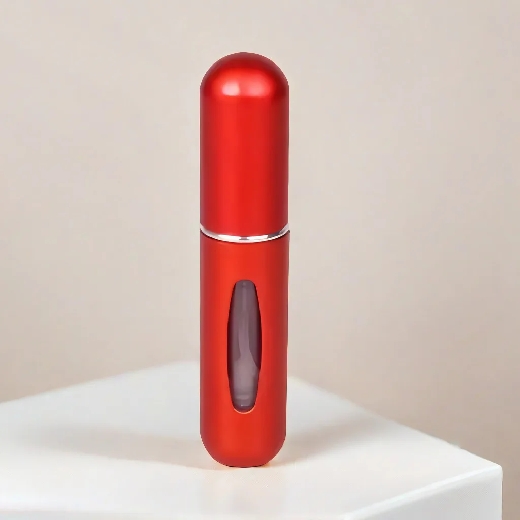 Mini atomizer podróżny do perfum wielokrotnego napełniania 5 ml Biały