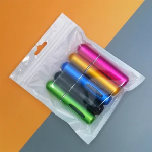 Mini atomizer podróżny do perfum wielokrotnego napełniania 5 ml Khaki