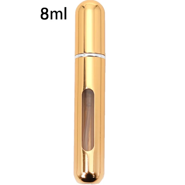 Mini butelka perfum z atomizerem 5 ml lub 8 ml do podróży Brązowy