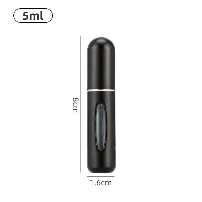 Mini butelka perfum z atomizerem 5 ml lub 8 ml do podróży Czerwony