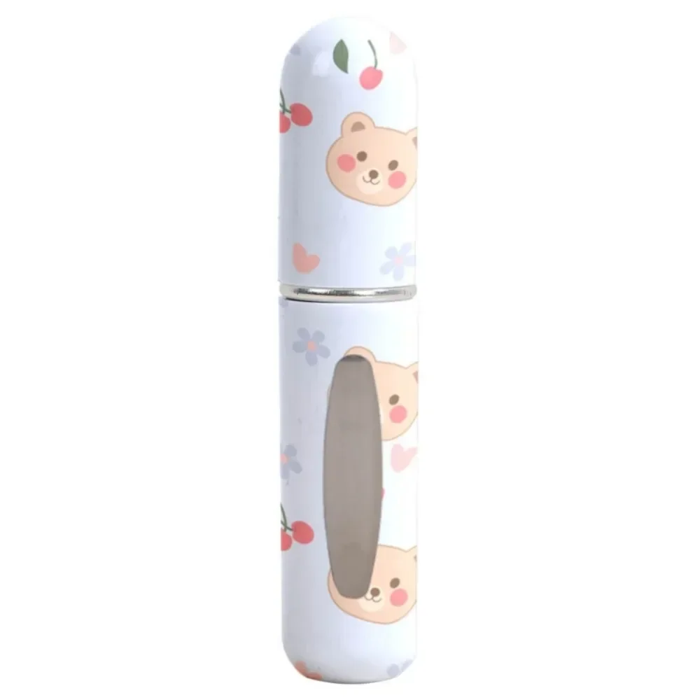 Mini butelka na perfumy 5 ml z atomizerem do wielokrotnego napełniania Khaki