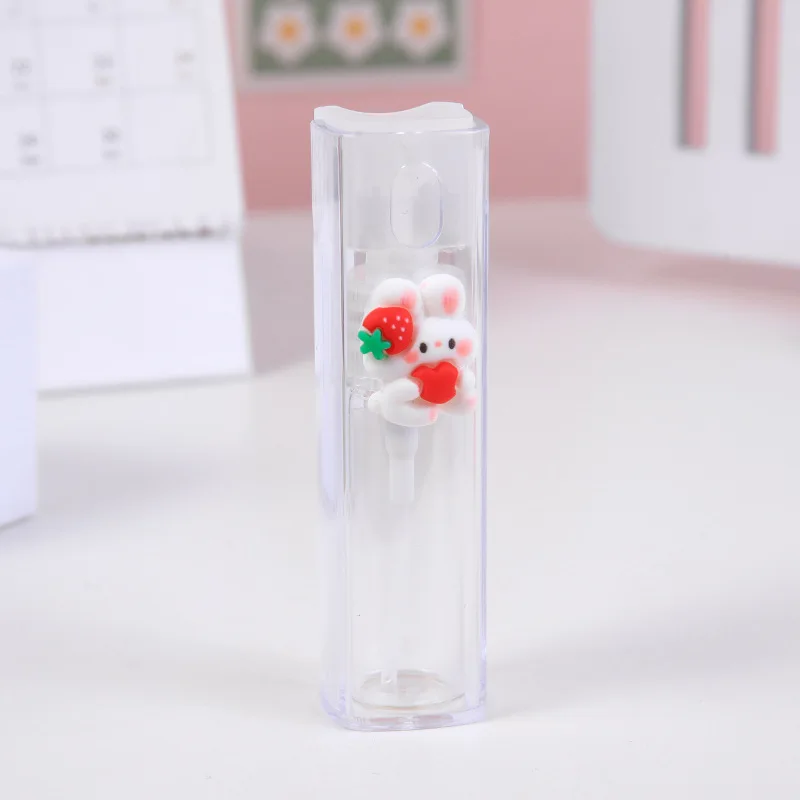 Mini butelki na kosmetyki i perfumy 10 ml - zestaw z rozpylaczem Jasnożółty
