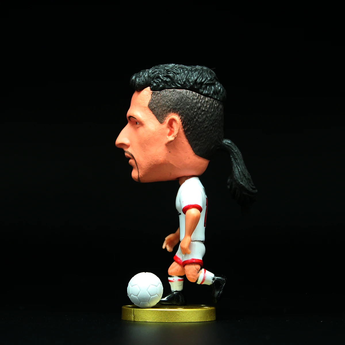 Mini figurki piłkarzy z żywicy - kolekcjonerskie statuetki Baggio1997