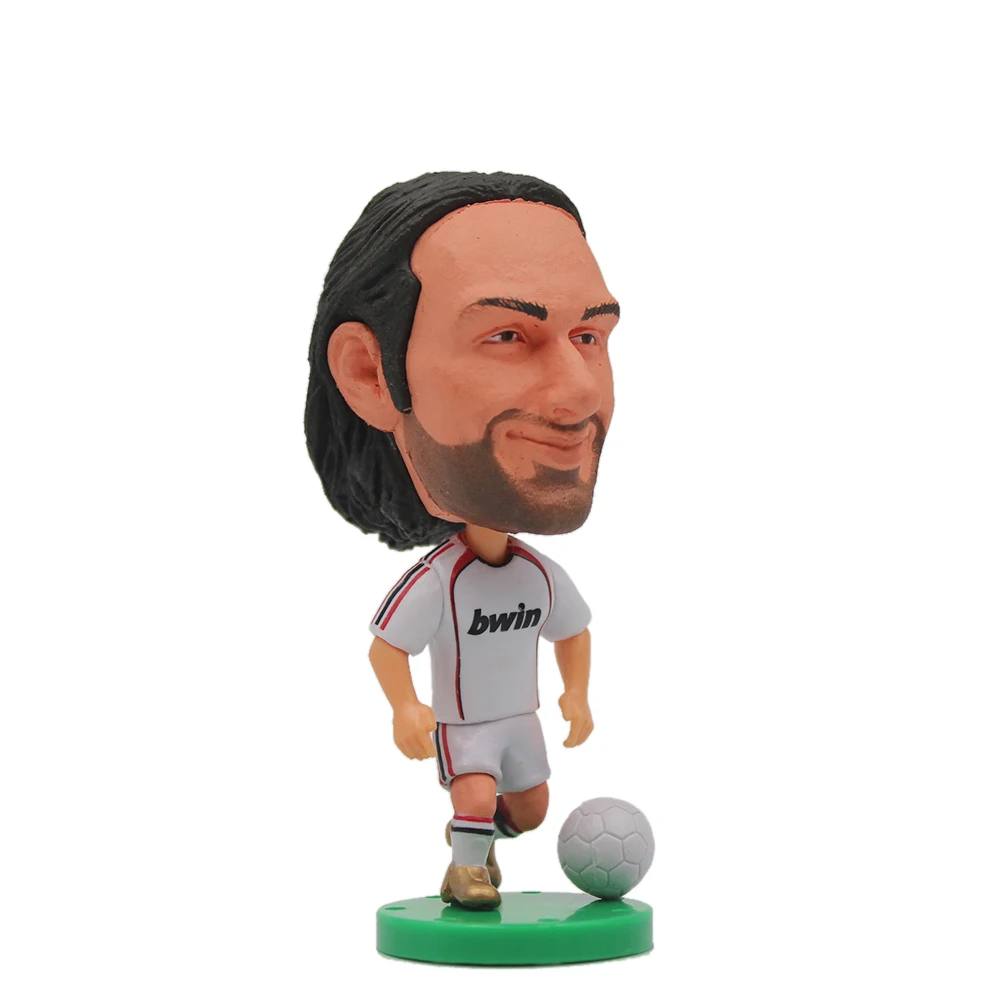 Mini figurki piłkarzy z żywicy - kolekcjonerskie statuetki Nesta2007