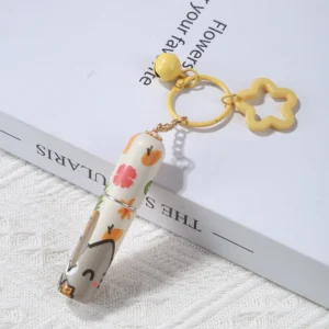 Mini flakon na perfumy 5 ml z atomizerem – podróżny Jasnożółty