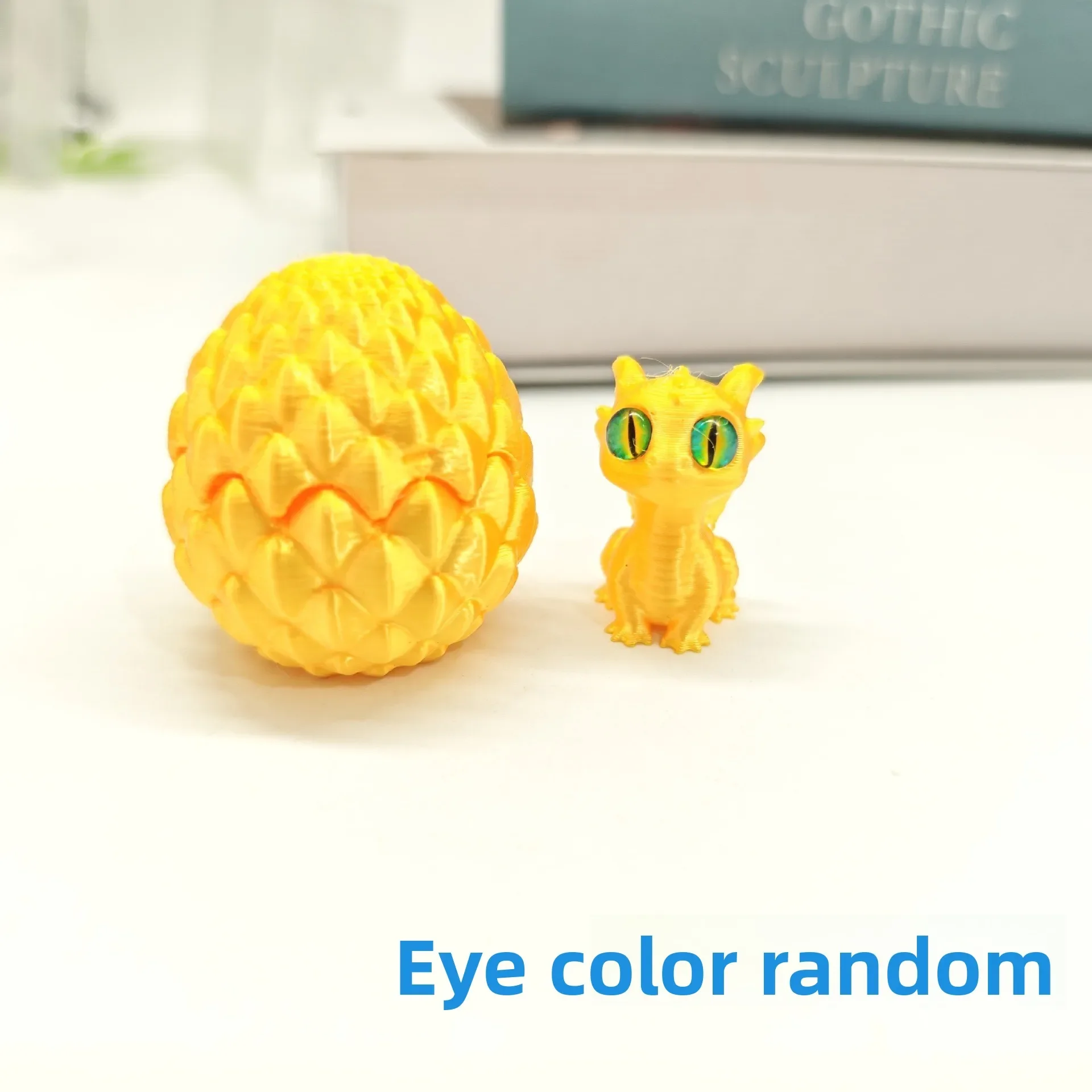 Mini jajka smoka 3D - zestaw figurek na Wielkanoc śliwka