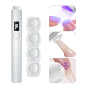 Mini lampa UV LED do paznokci na USB Silicone battery