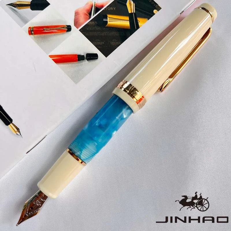Mini pióro wieczne Jinhao 82 kieszonkowe z konwerterem Granatowy