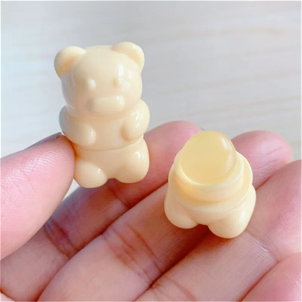 Mini silikonowy pędzel do ust i korektora Czarny