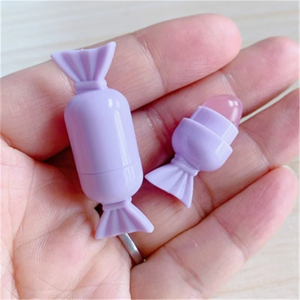 Mini silikonowy pędzel do ust i korektora Szary