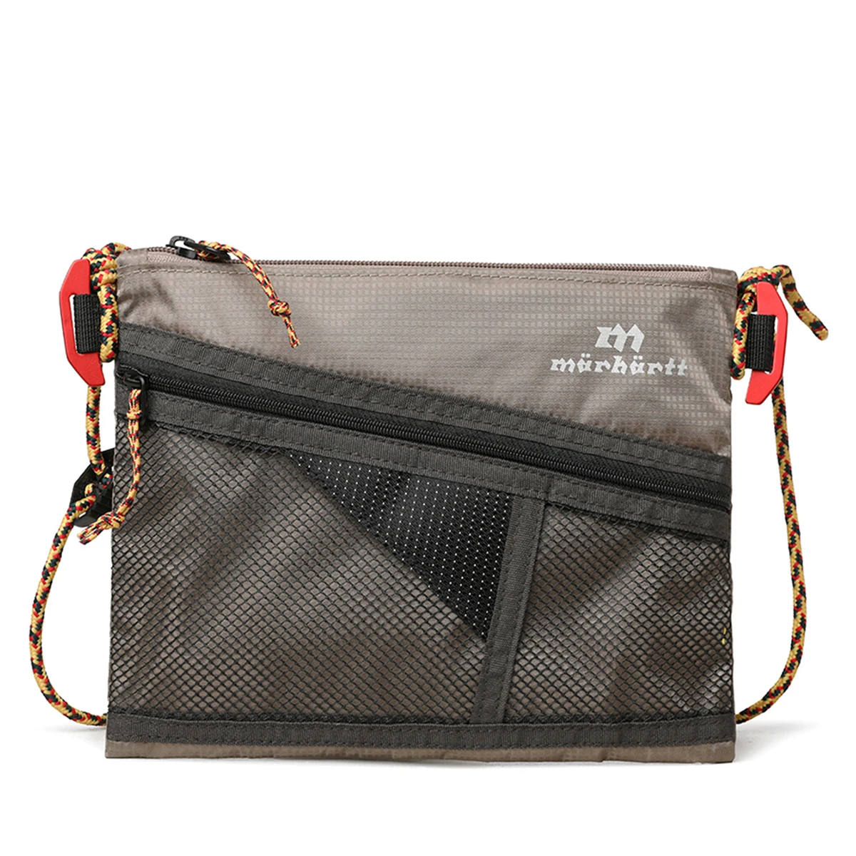 Mini torebka damska crossbody na telefon i dokumenty Szary