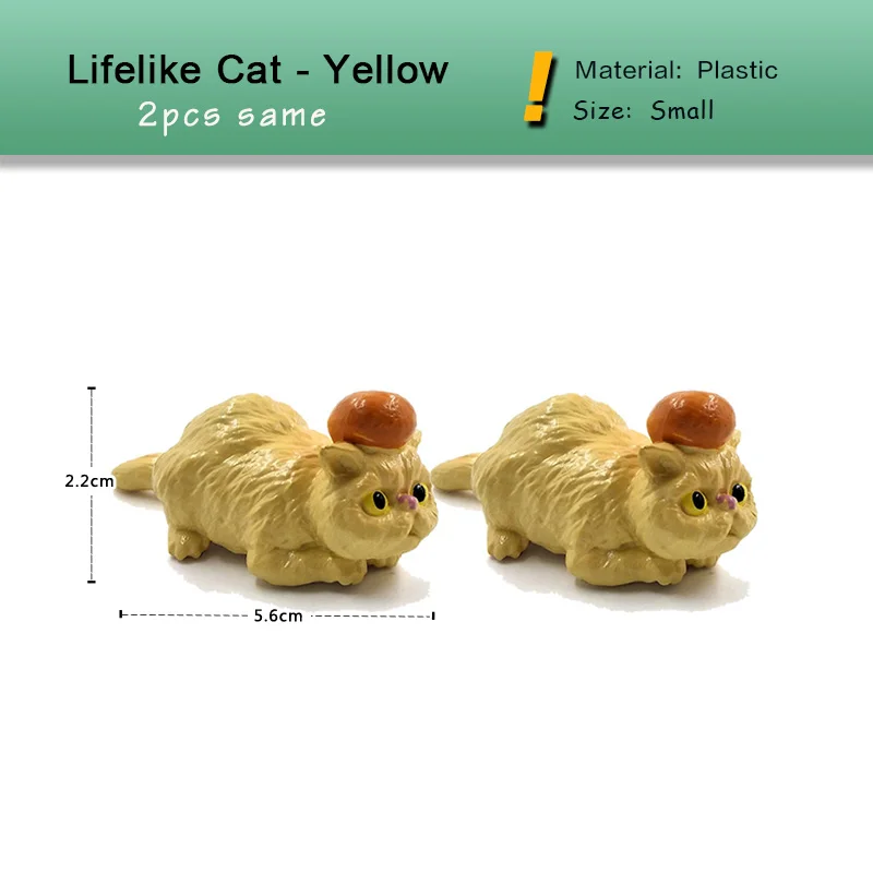 Miniaturowa figurka kota szczęścia dekoracja Biały