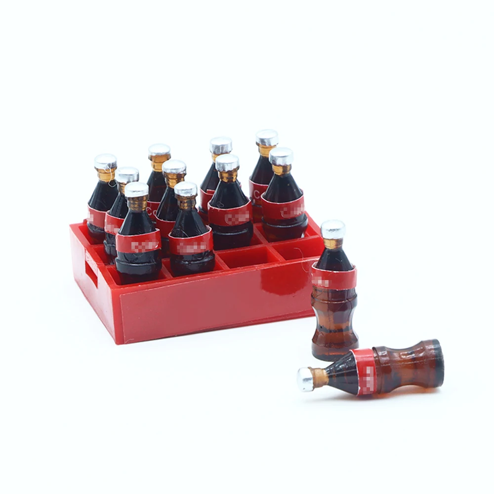 Miniaturowe akcesoria do domku dla lalek, zestaw 13 sztuk Jasnoszary