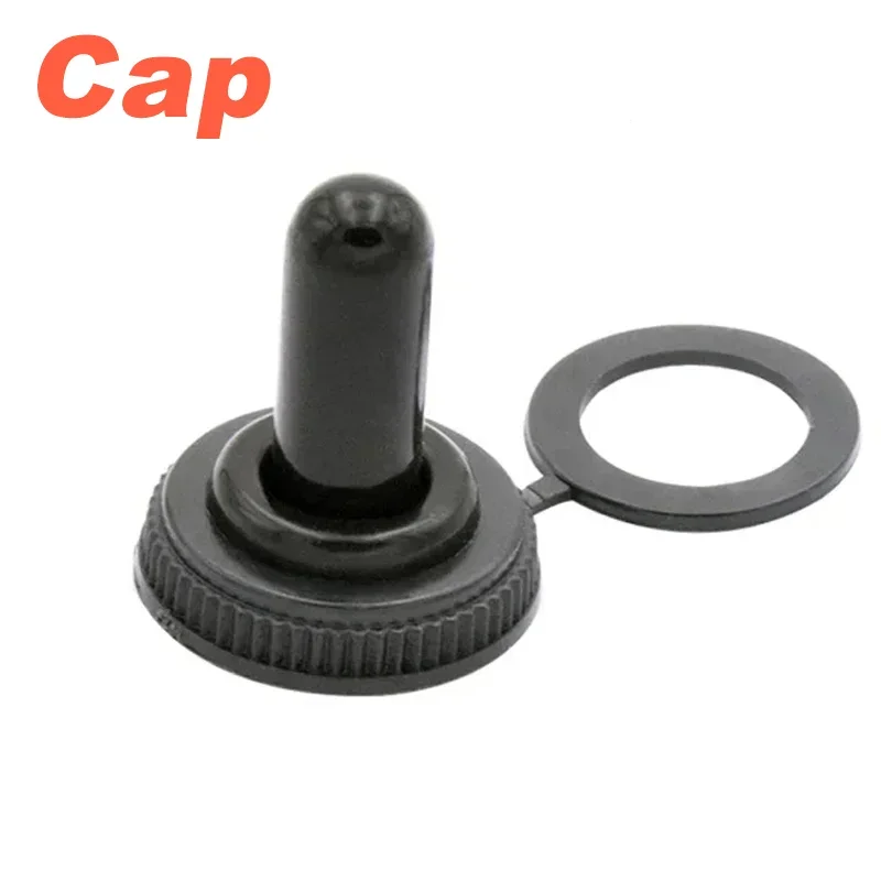 Miniaturowy przełącznik kołyskowy 250V 15A - zestaw 5 sztuk Waterproof cap