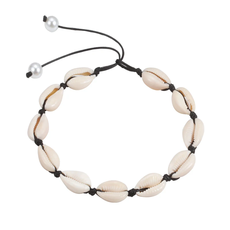 Naszyjnik boho z muszli choker damski Styl 10