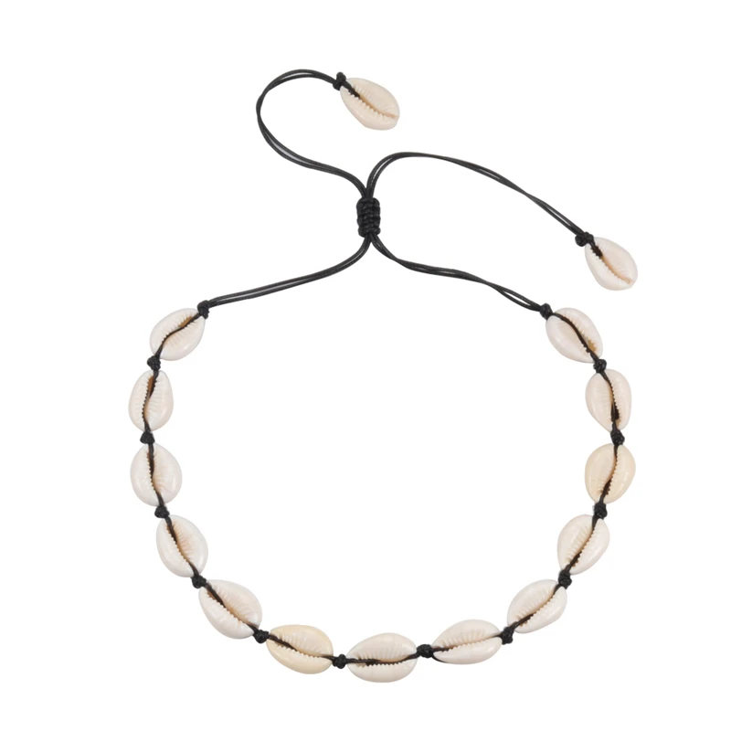 Naszyjnik boho z muszli choker damski Styl 12