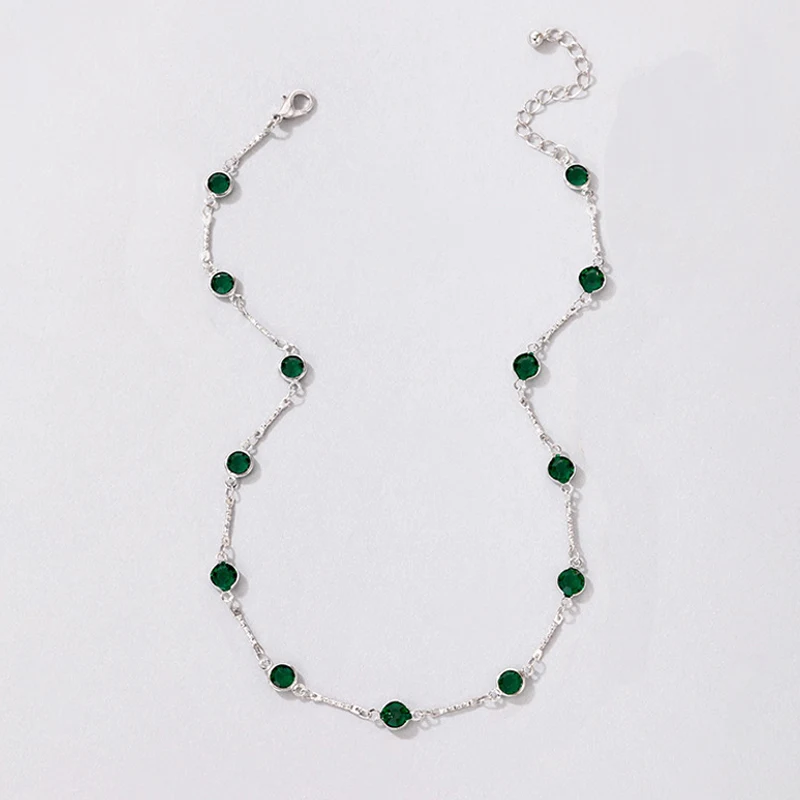Naszyjnik choker z frędzlami w kolorach cukierkowych Hzs 117 6