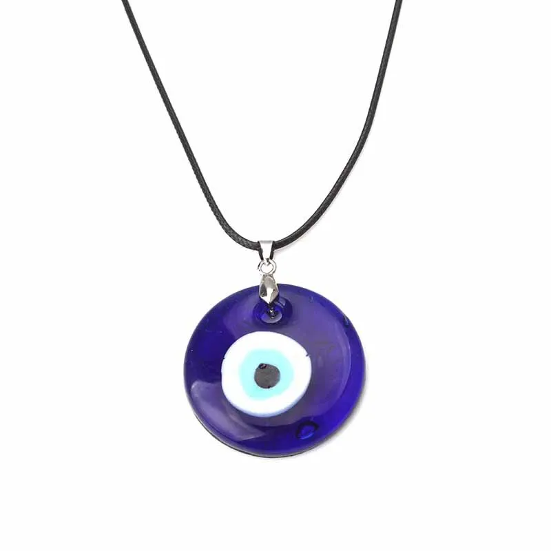 Naszyjnik choker z okiem proroka – turecki niebieski amulet Style 1