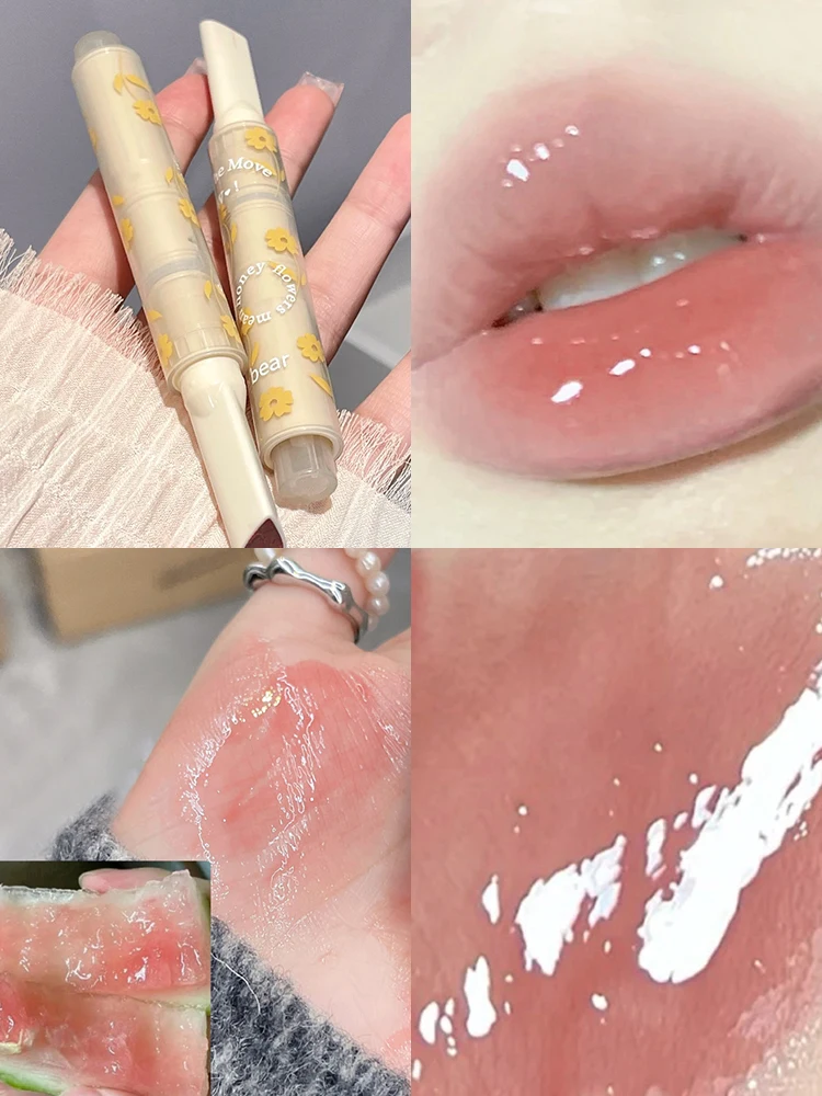 Nawilżająca pomadka błyszcząca Jelly – lustrzany połysk Khaki